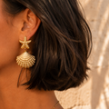 Boucles d'oreilles Étoile des sables