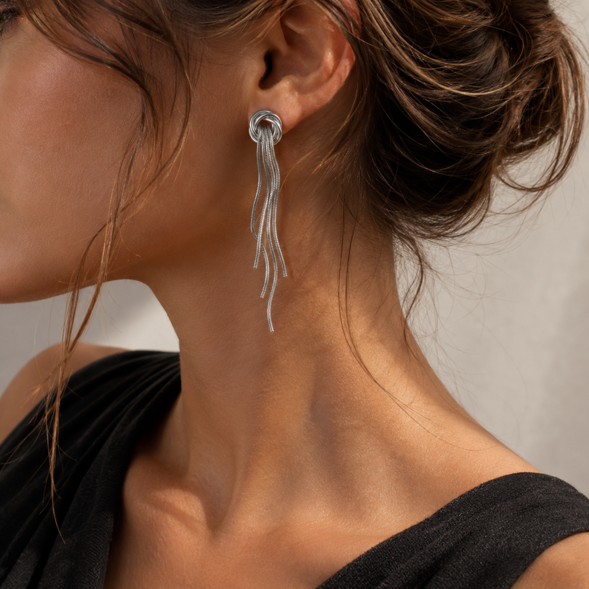 Boucles d'oreilles Meduse