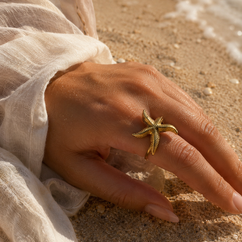 Bague Étoile d'Or