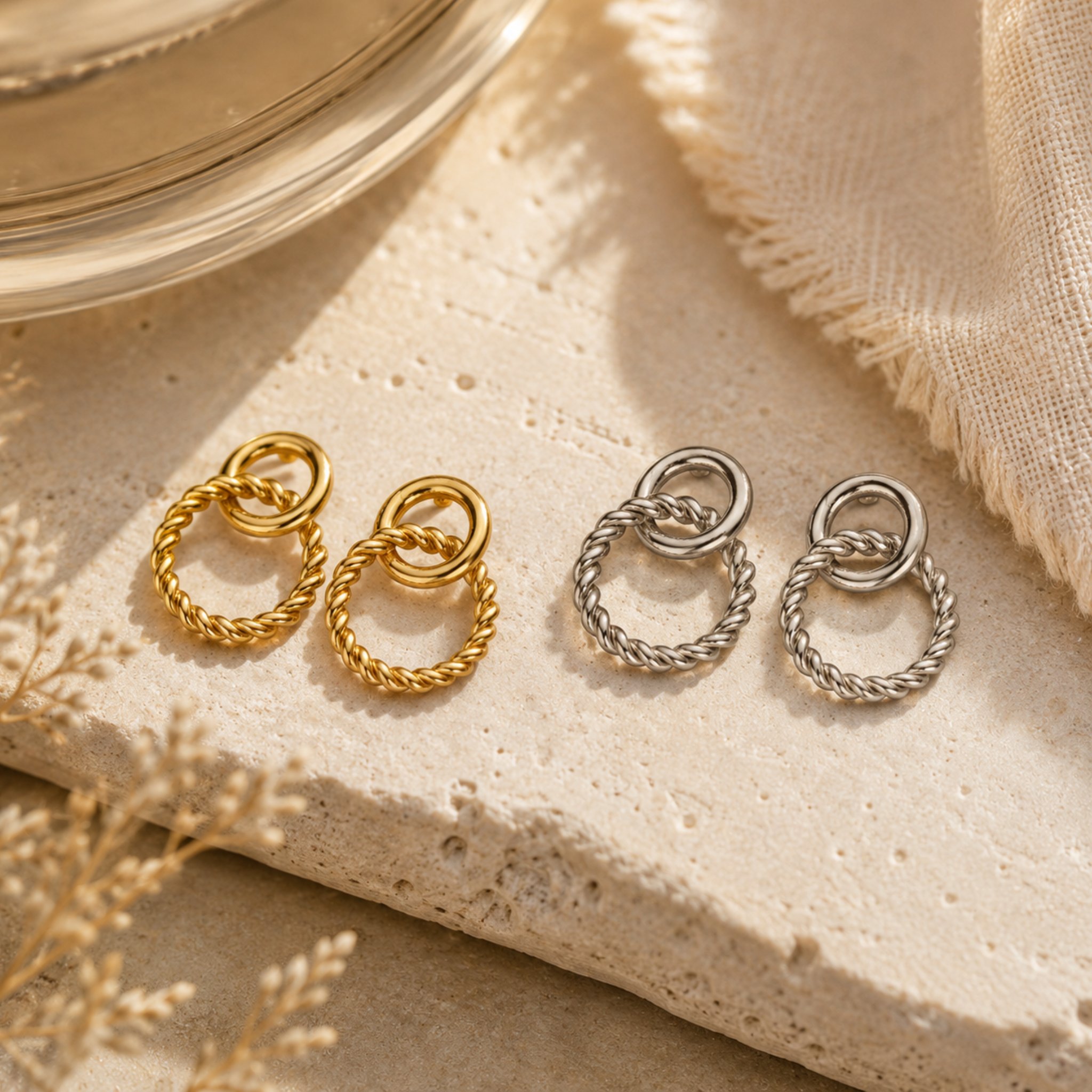 Boucles d'oreilles Union