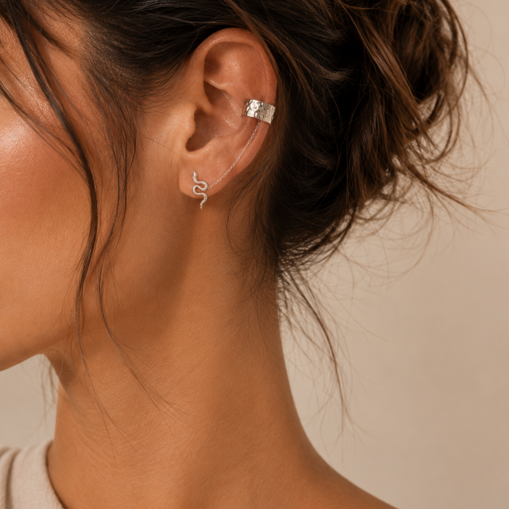 Boucles d'oreilles Ambre